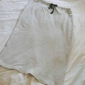 LA CHINE light grey sweatshirt skirt size XL